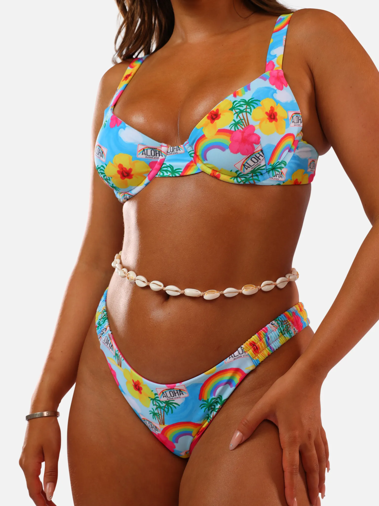 HAPPY ALOHA BRA TOP