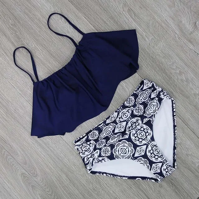 High Waist Bikinis Women Swimwear