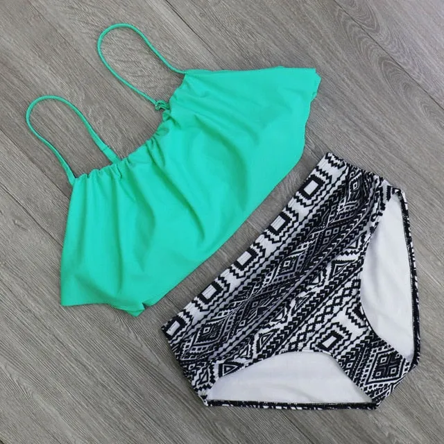 High Waist Bikinis Women Swimwear