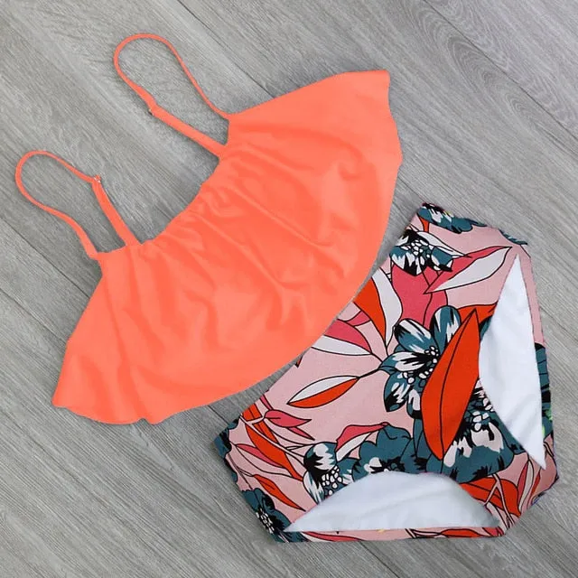 High Waist Bikinis Women Swimwear