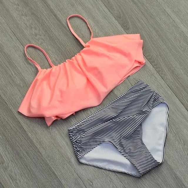 High Waist Bikinis Women Swimwear