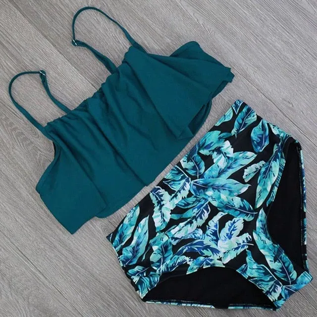 High Waist Bikinis Women Swimwear