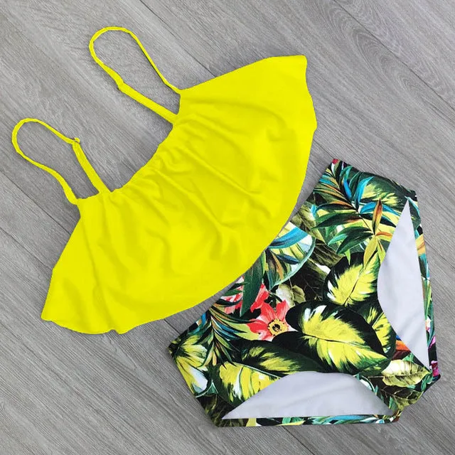 High Waist Bikinis Women Swimwear
