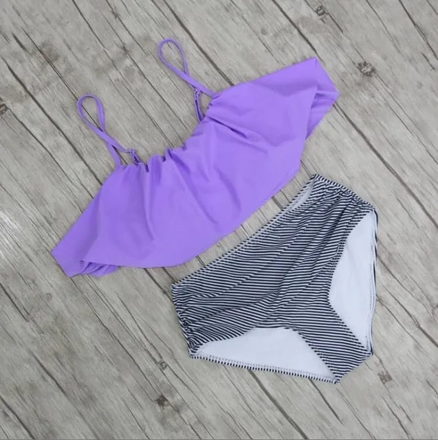 High Waist Bikinis Women Swimwear