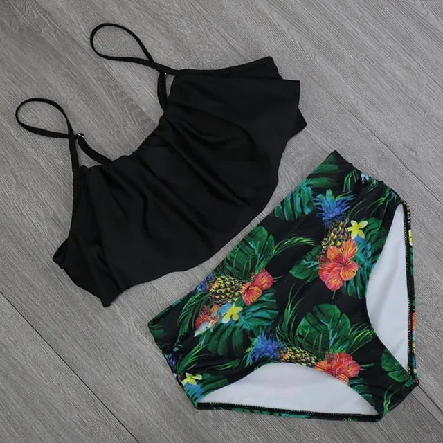 High Waist Bikinis Women Swimwear