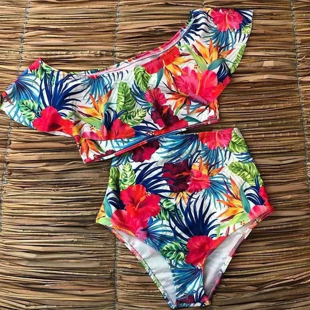High Waist Bikinis Women
