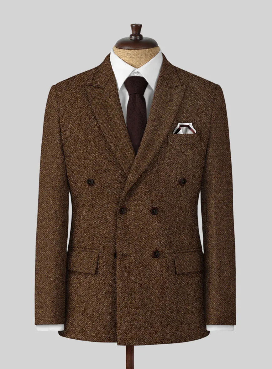 Highlander Coca Brown Tweed Suit
