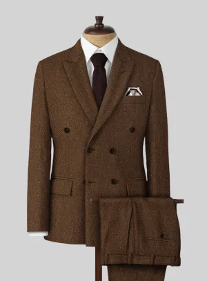Highlander Coca Brown Tweed Suit
