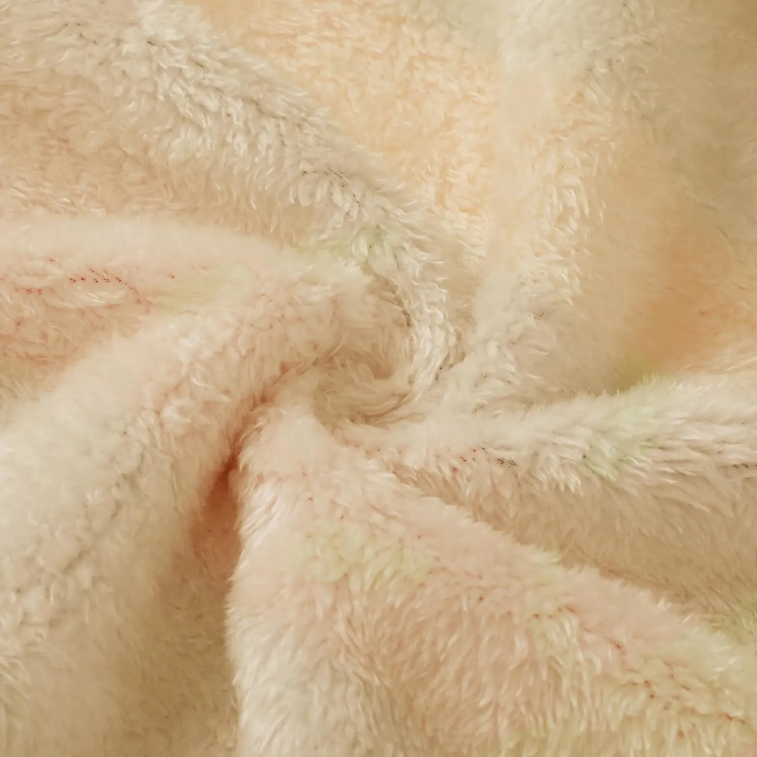HILEELANG Girl Sherpa Fleece Lined Jacket Zip Up Hoodie Coat Cotton Raibow Stripe Winter Lightweight Outerwear