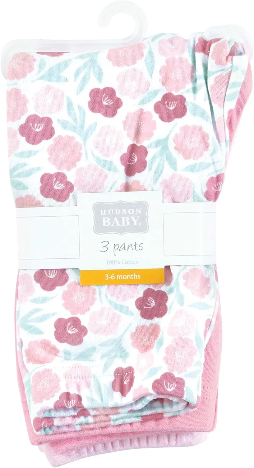 Hudson Baby Unisex Baby Cotton Pants and Leggings