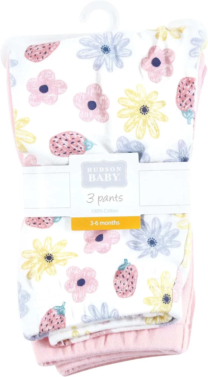 Hudson Baby Unisex Baby Cotton Pants and Leggings