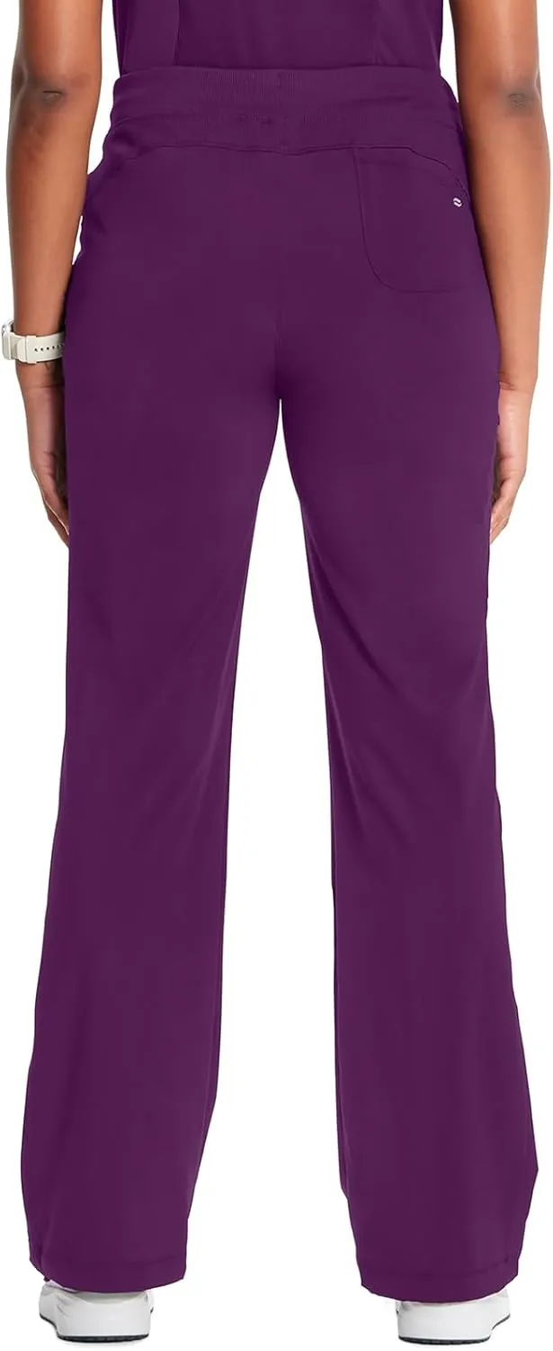 Infinity by Cherokee Straight Leg Drawstring Women Scrub Pants 360 Stretch with 4 Pockets 1123A