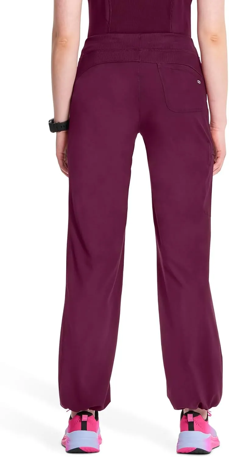 Infinity by Cherokee Straight Leg Drawstring Women Scrub Pants 360 Stretch with 4 Pockets 1123A