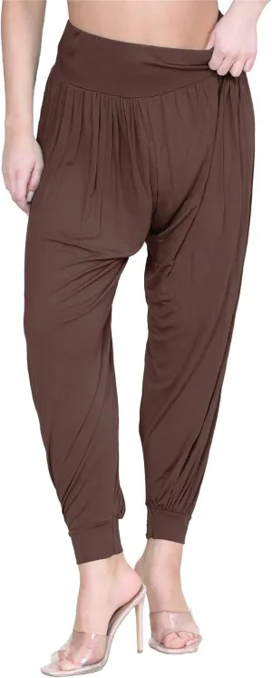 Janisramone Women Alibaba Hareem Trouser | Stylish & Trendy Harem Pants for Women, Lightweight Summer Pants for Women
