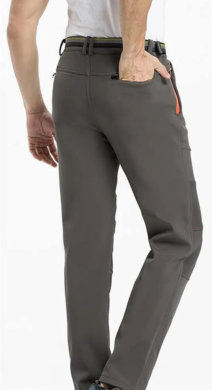 JOFOW Men's Sweatpants Chino Pant Cargo Walk Pant Spring Summer Outdoor Travel Fishing Wide Leg Hiking Pants
