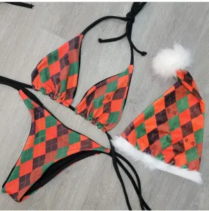 Joyeux Black Triangle Top