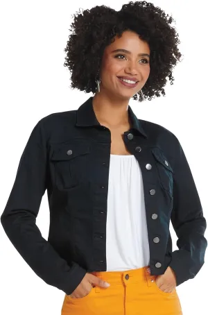 K. Jordan Womens Stretch Denim Colored Jean Jacket