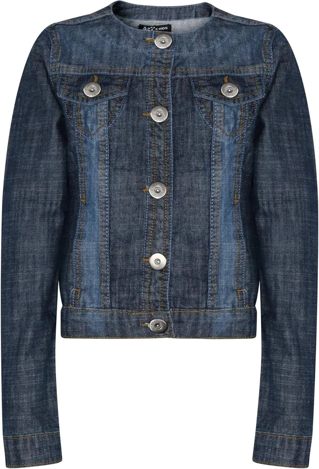 Kids Girls Jacket Denim Style Stylish Fashion Trendy Jeans Jackets Age 3-13 Year
