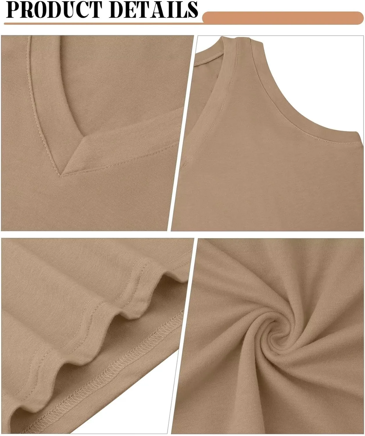 KKJ 3 Pack Womens Tank Tops 2025 Summer Beach Vacation Outfits V Neck Loosefit Sleeveless Casual Cruise Shirt Fashion Clothes