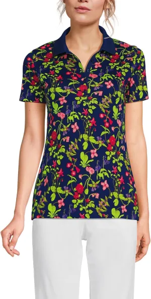 Lands' End Women's American-Grown Supima Cotton Polo Shirt