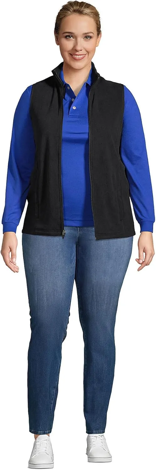 Lands' End Women's Thermacheck 100 Fleece Vest