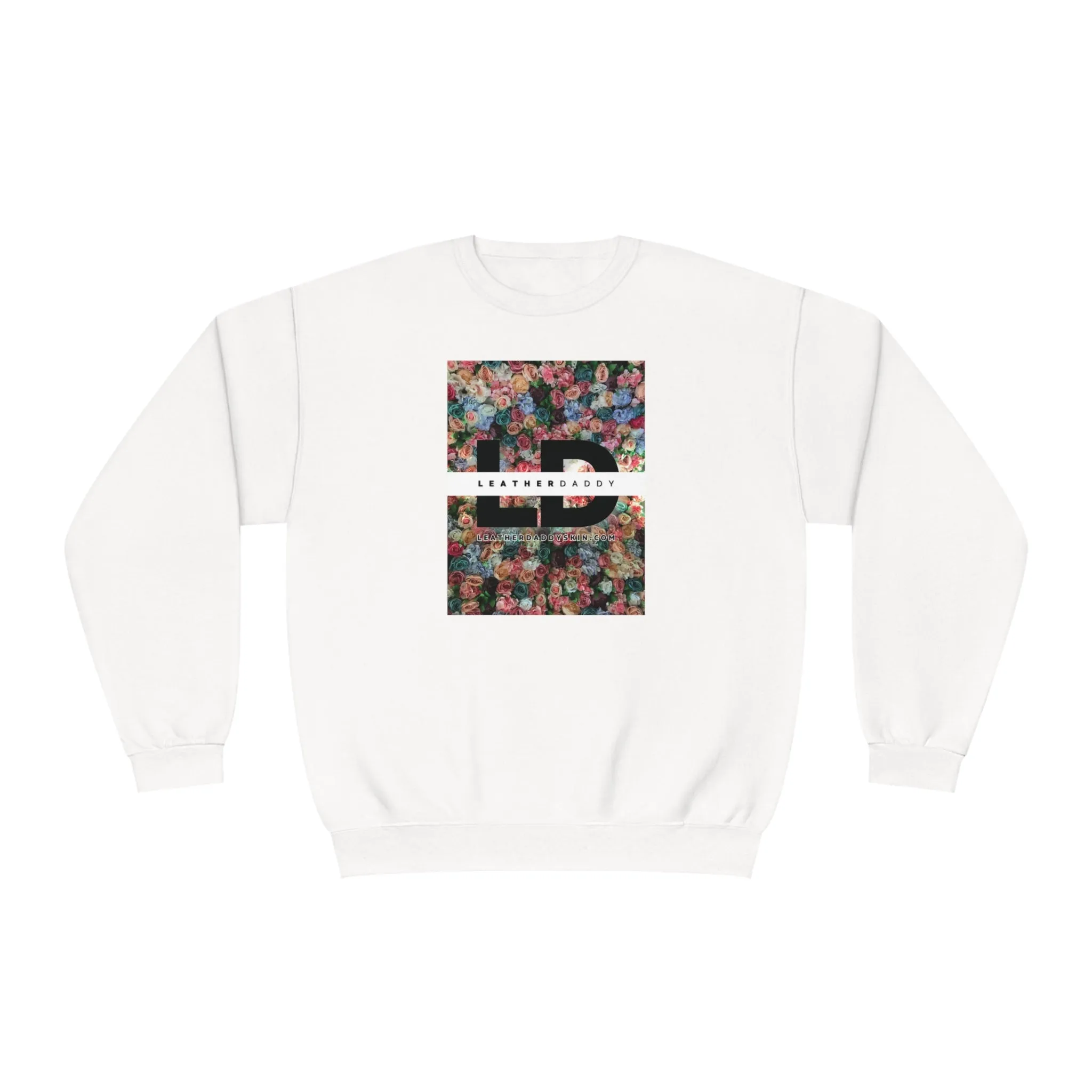 LeatherDaddy Floral Crewneck Sweatshirt Multi-Color