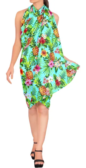 Lets Go Luau Beach wrap for women