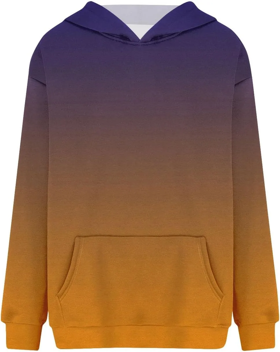 MCILLO Womens Oversized Sweatshirts Pullover Hoodies Long Sleeve with Pockets Winter Fall Outfits Clothes