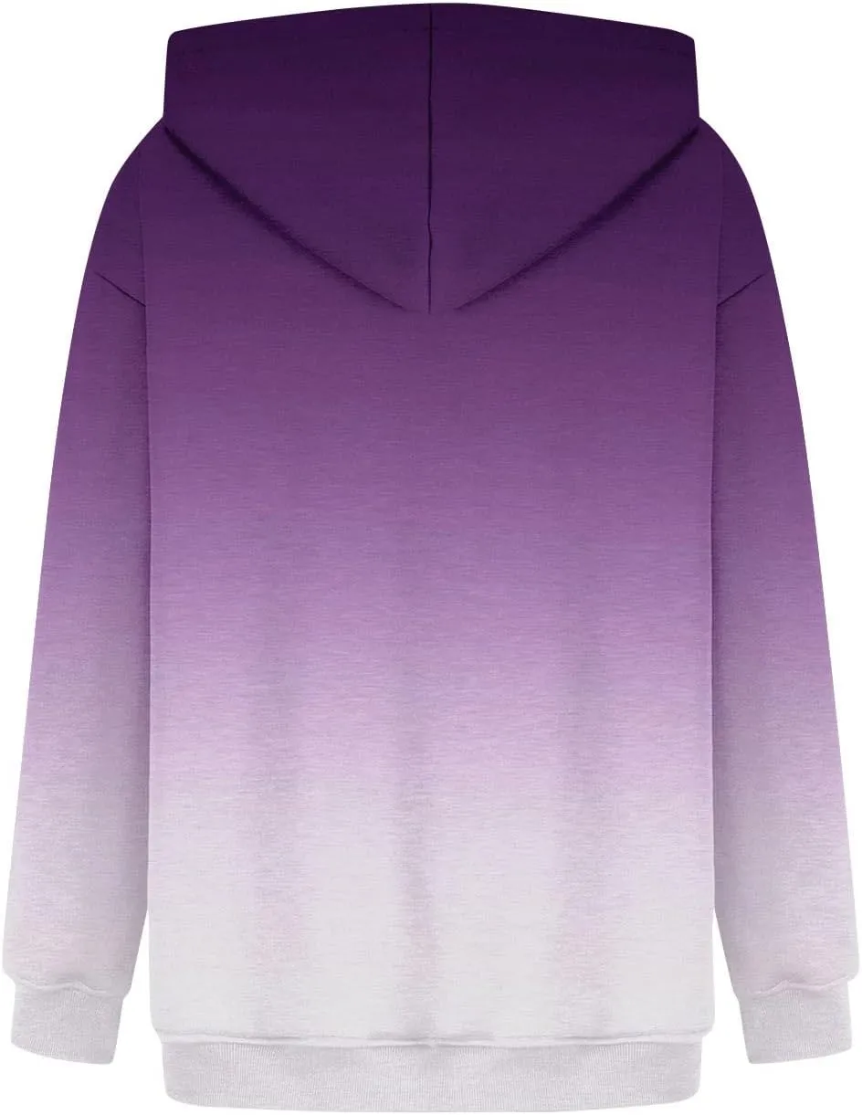 MCILLO Womens Oversized Sweatshirts Pullover Hoodies Long Sleeve with Pockets Winter Fall Outfits Clothes