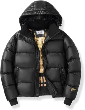 Men Winter Jackets Heated Bomber Cotton-Padded Hooded Coat Parka Windbreaker Couple Outwear