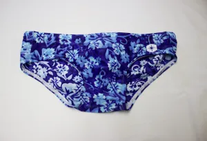 Men's Swim Brief - Blue Floral