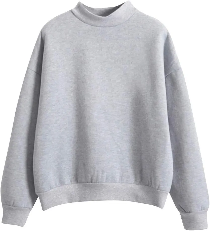 Oversized Hoodies Y2k Hoodies Womens Hoodies Trendy Womens Sweatshirts No Hood Oversized Sweatshirt for Women Zip Up