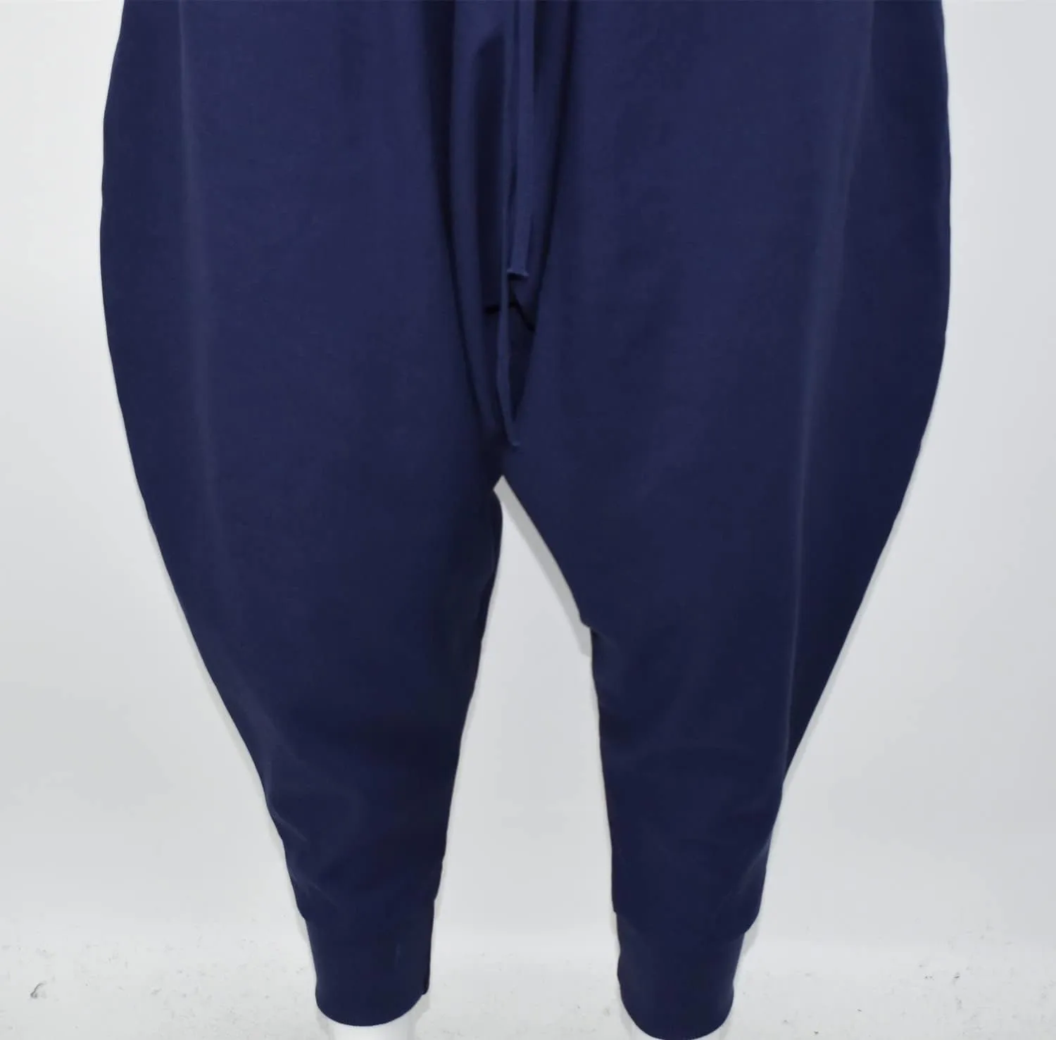 perdontoo Mens Harem Pants Casual Drawstring Aladdin Hippie Cotton Drop Crotch Trouser