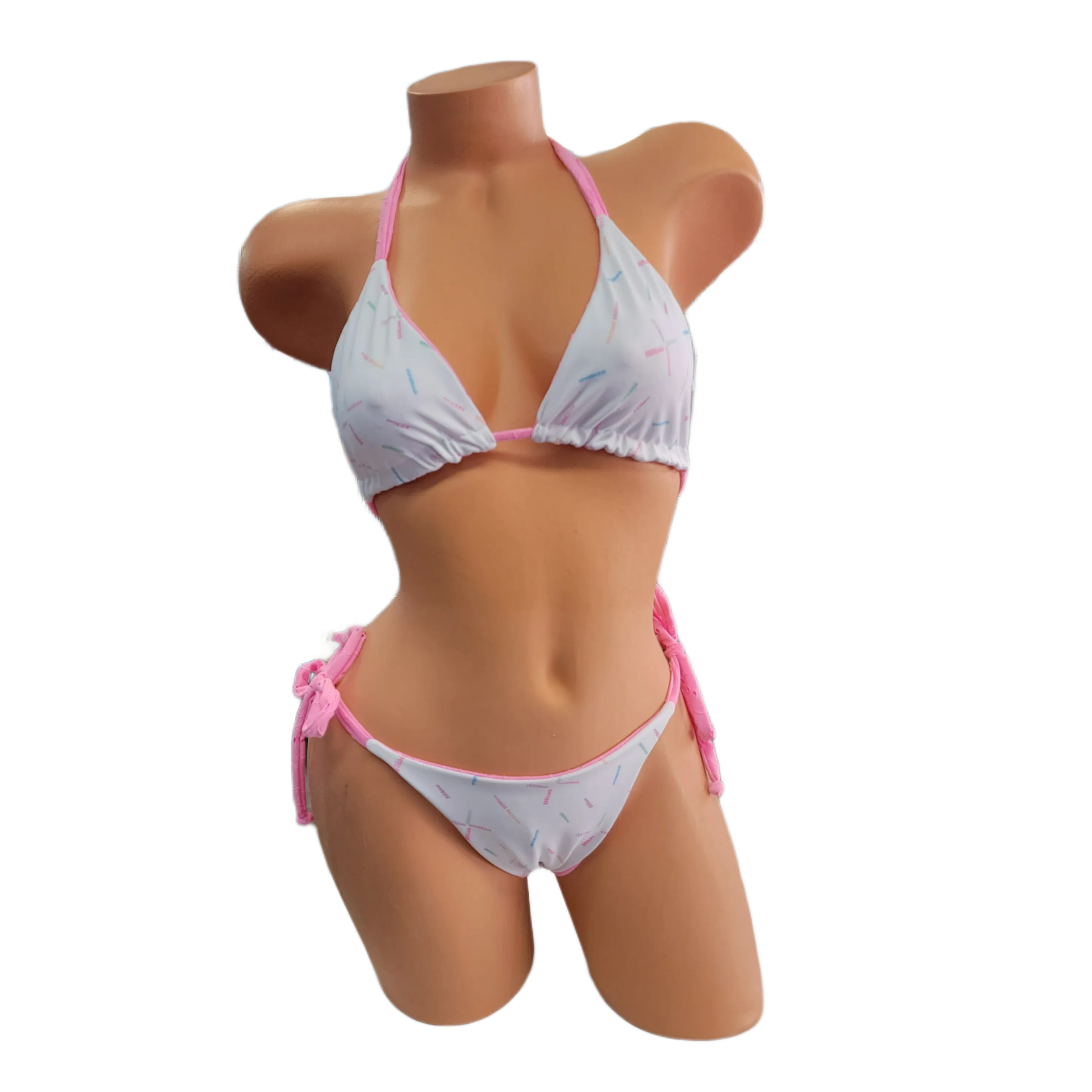 Poolside Pastel Pink Sorbet Bali Bottoms