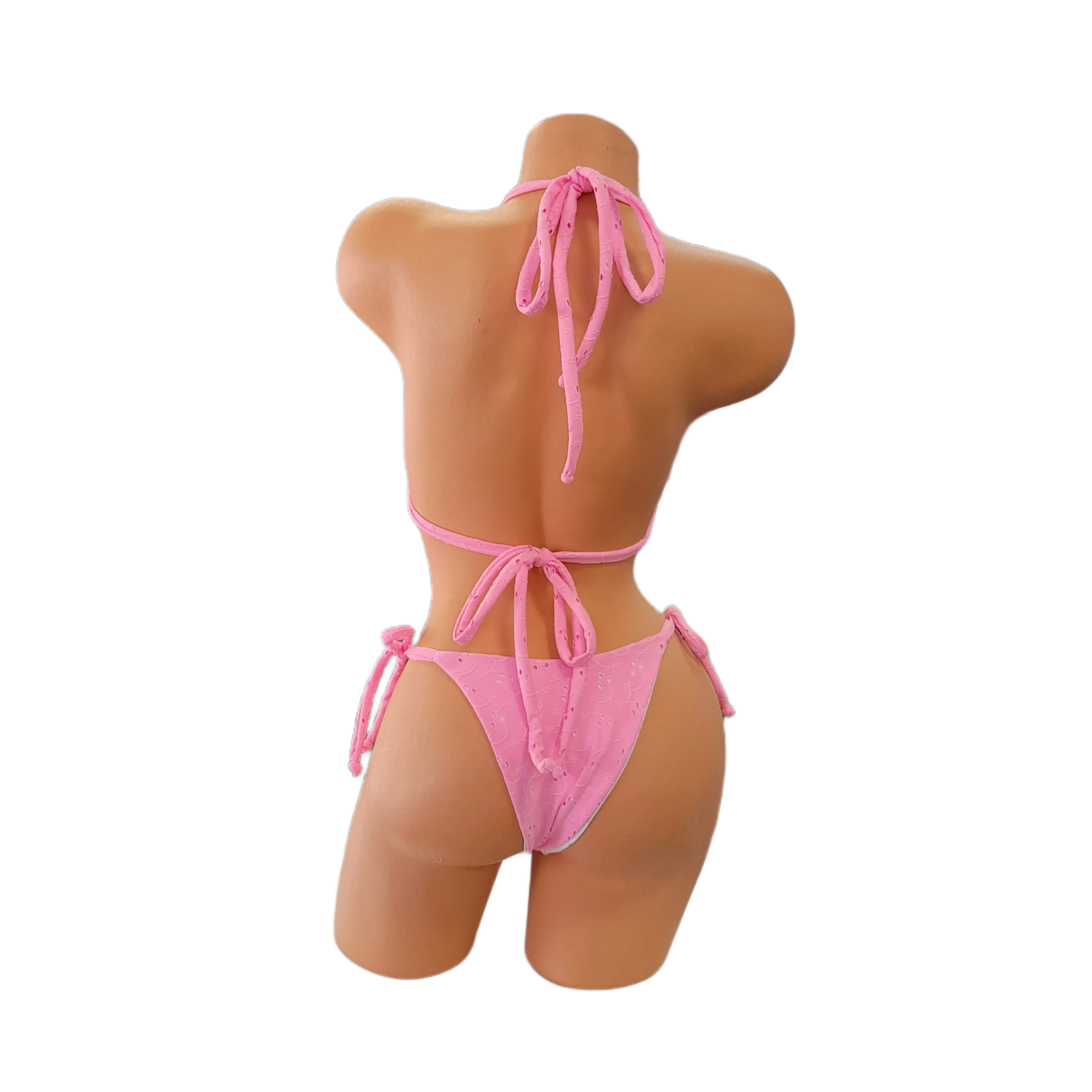 Poolside Pastel Pink Sorbet Bali Bottoms
