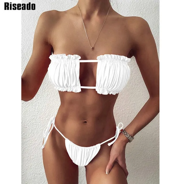 Sexy Bandeau Bikinis Set