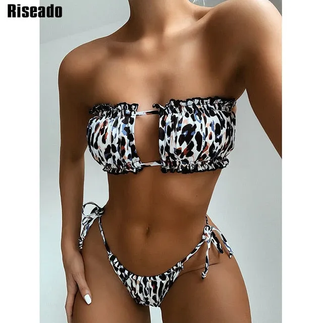 Sexy Bandeau Bikinis Set