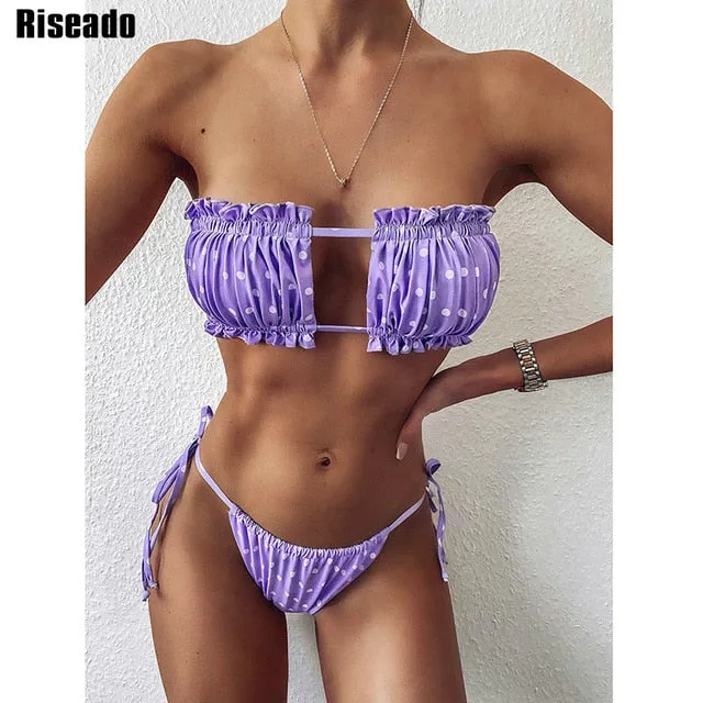 Sexy Bandeau Bikinis Set