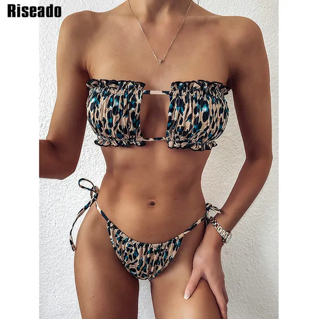 Sexy Bandeau Bikinis Set