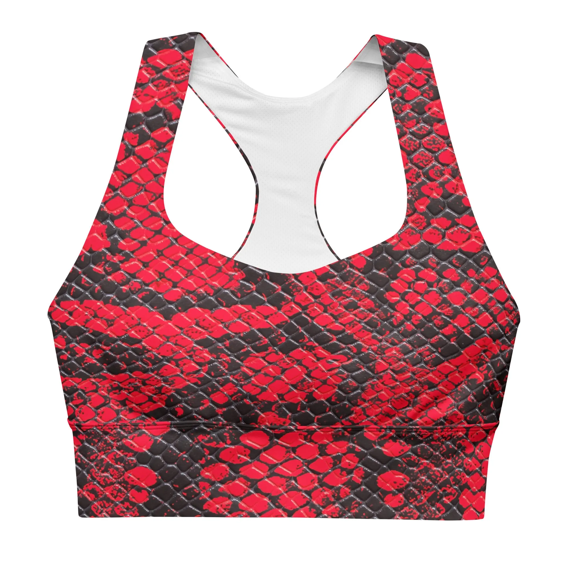 Sexy Snake Print Sports Bra, lioness-love