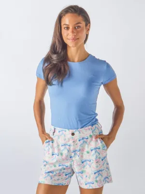 Simply Button Shorts • Ribbon