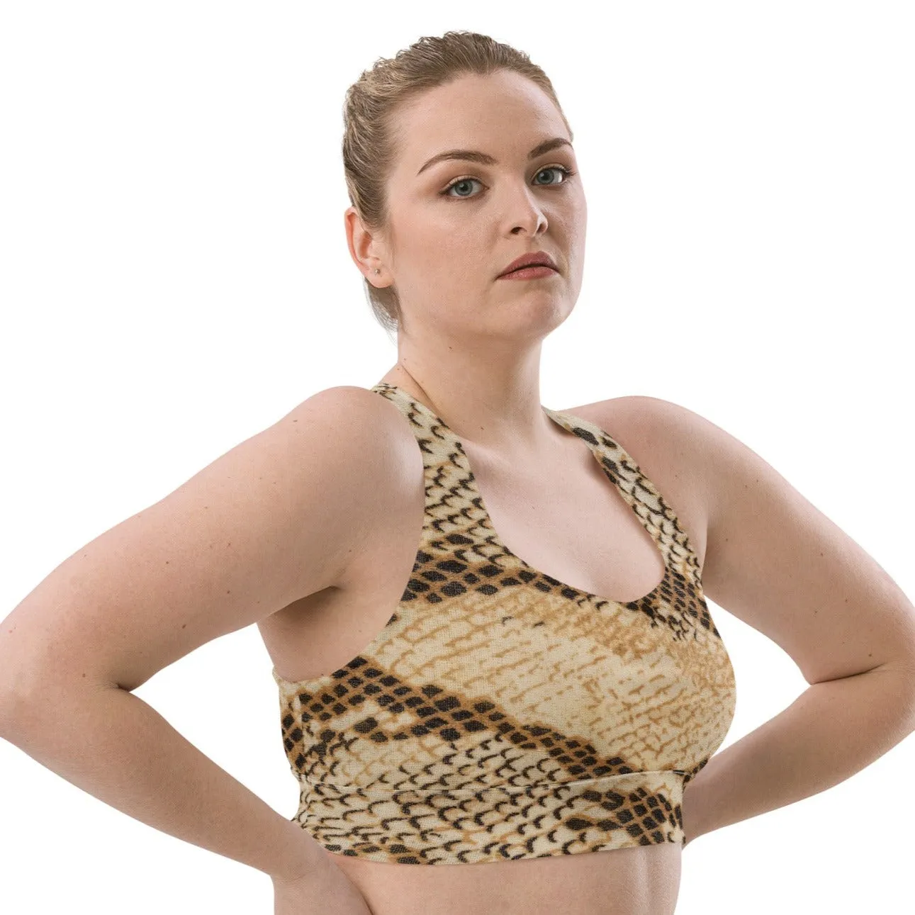 Snake Print Activewear Sports Bra, lioness-love