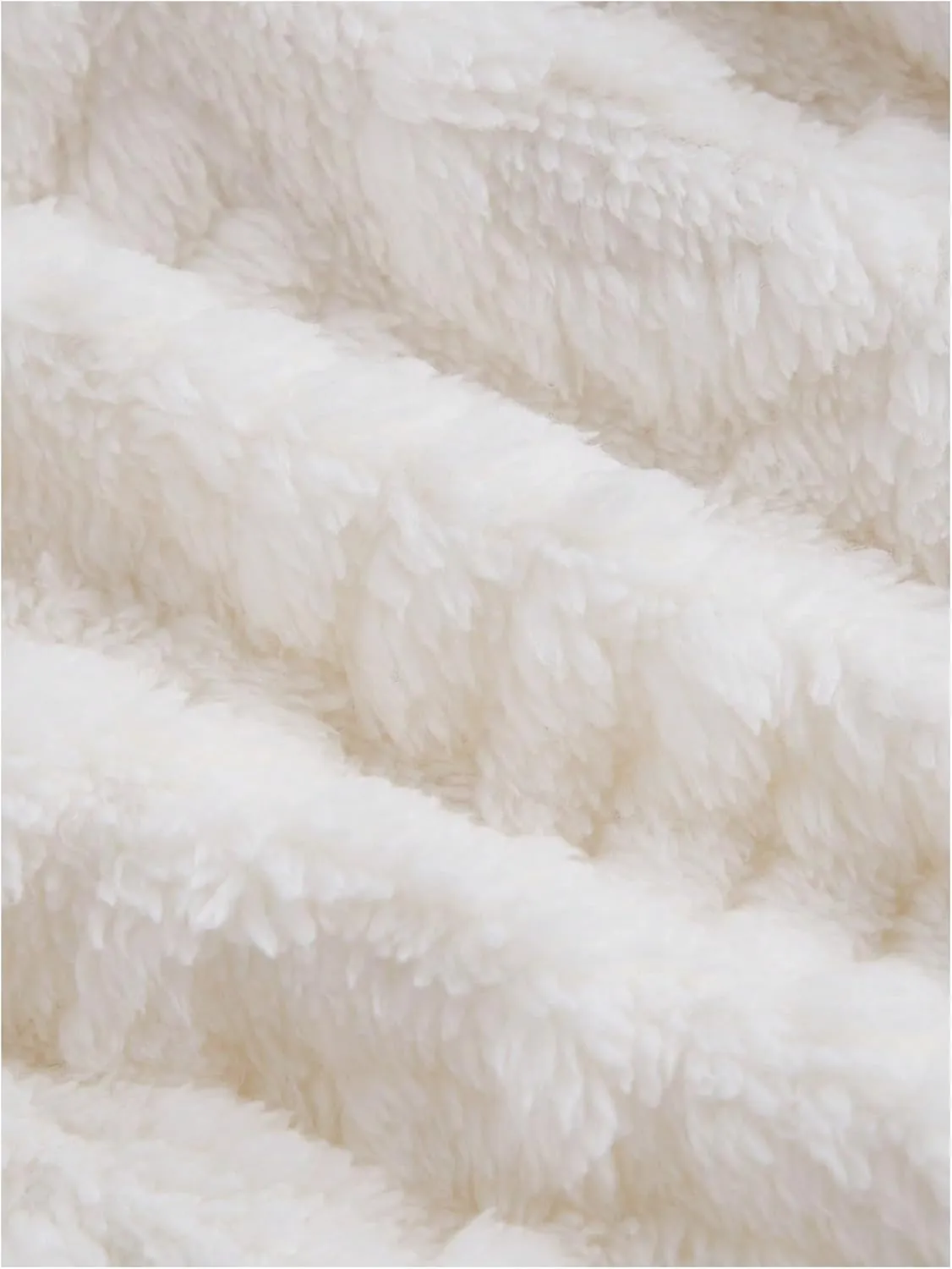 SOLY HUX Women's Faux Fur Fuzzy Cropped Jacket Zip Up Hooded Long Sleeve Warm Outerwear Coat