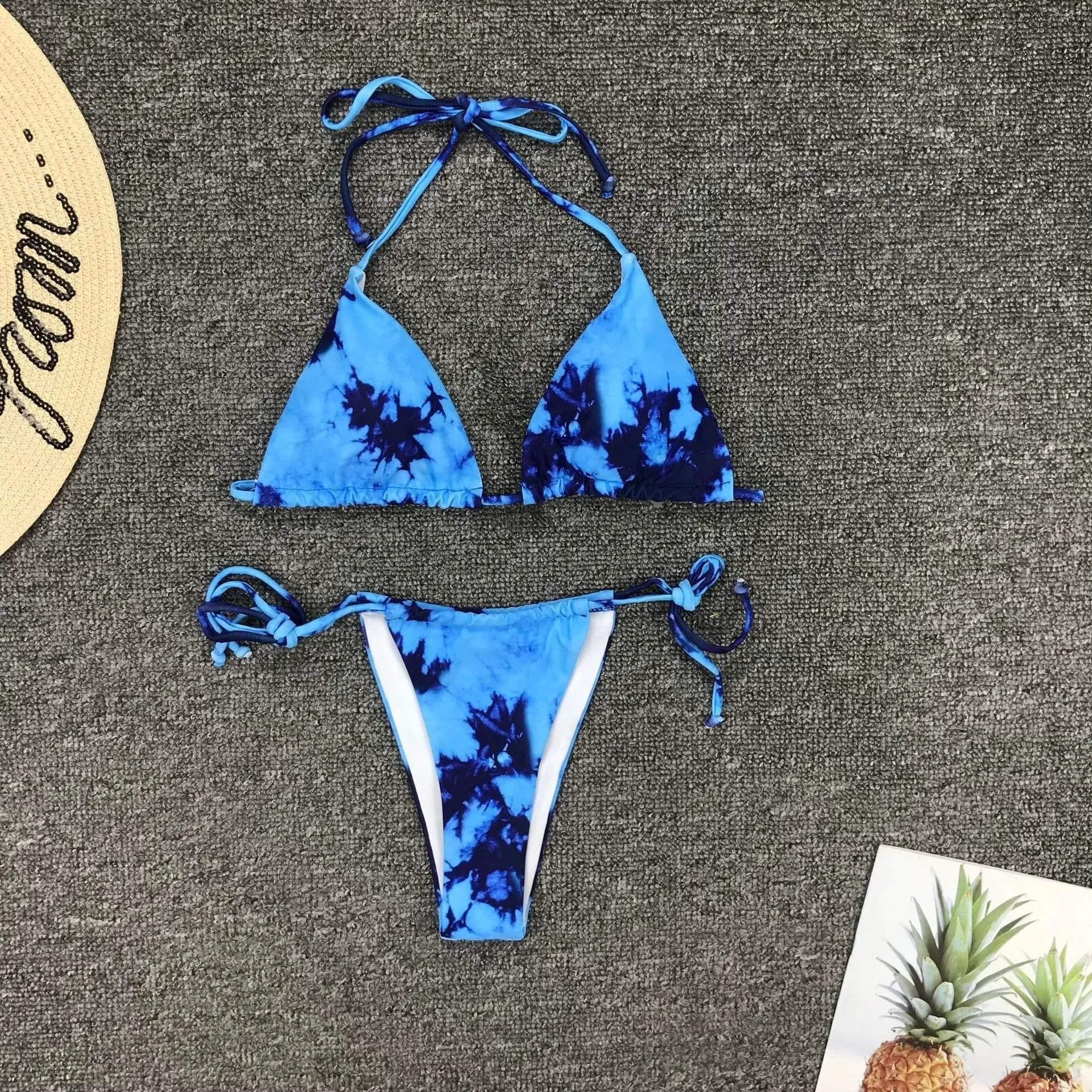 String Bandage Swimsuit Women-Two-pieces