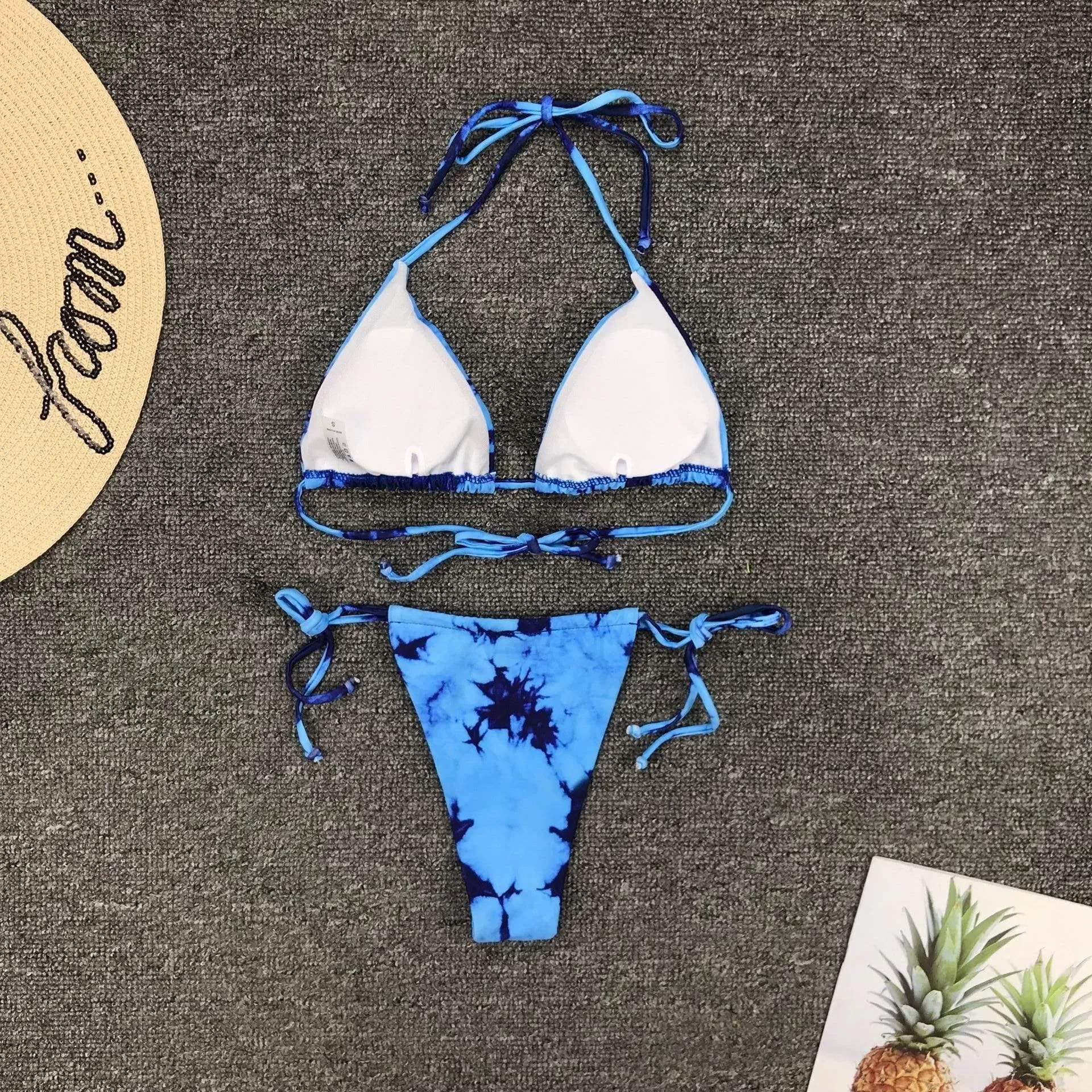 String Bandage Swimsuit Women-Two-pieces
