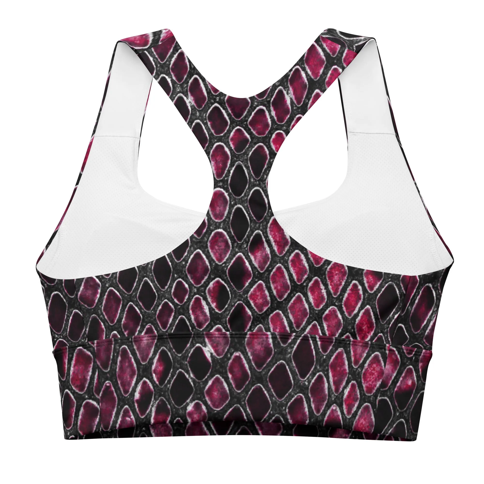 Stylish Activewear Snake Print Sports Bra, lioness-love