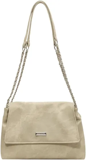Suede Bag Vegan Leather Soft Shoulder Hobo Handbag