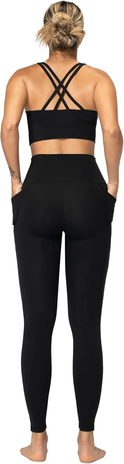 Sunzel Sunzfly Leggings for Women with Tummy Control High Waisted Yoga Pants 7/8 Length for Workout