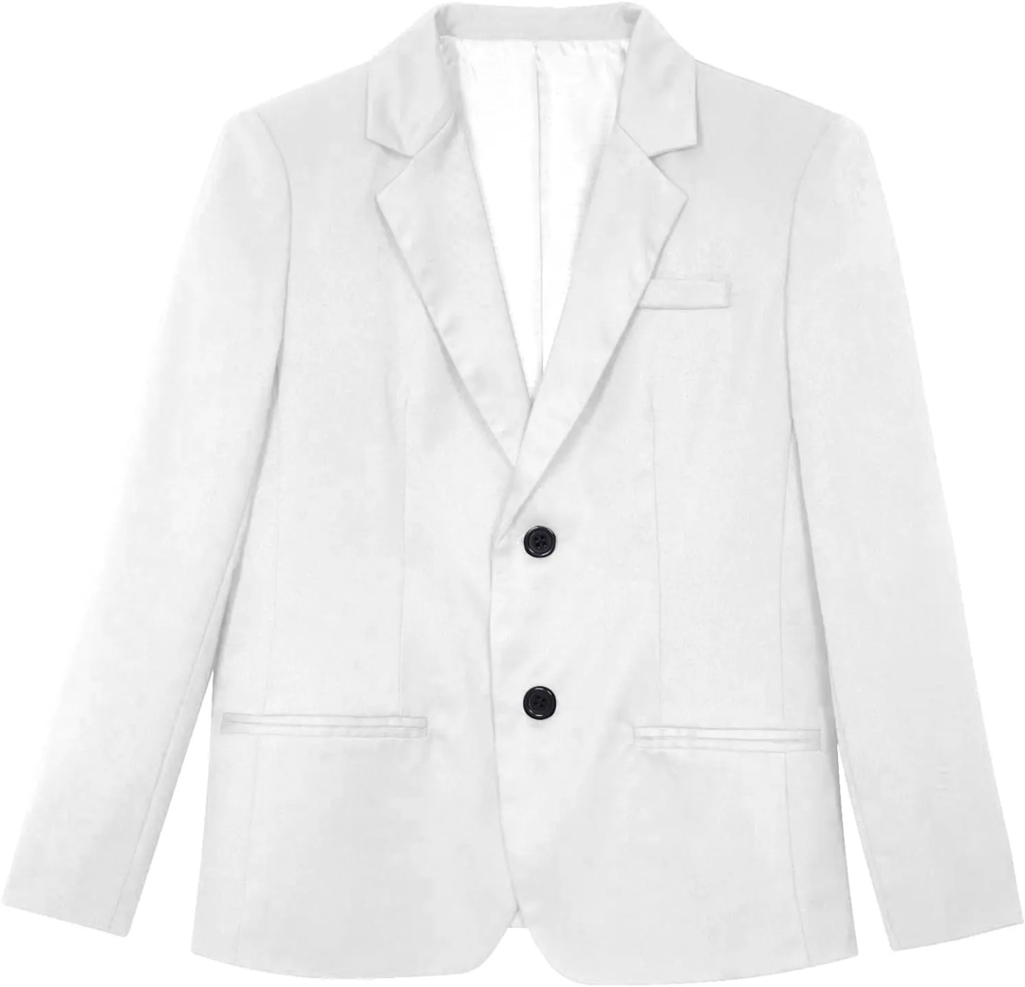 Sywiyi Kids Boys Blazers Long Sleeve Gentleman Formal Dress Suit Jacket Single Breasted Sport Coat Outerwear