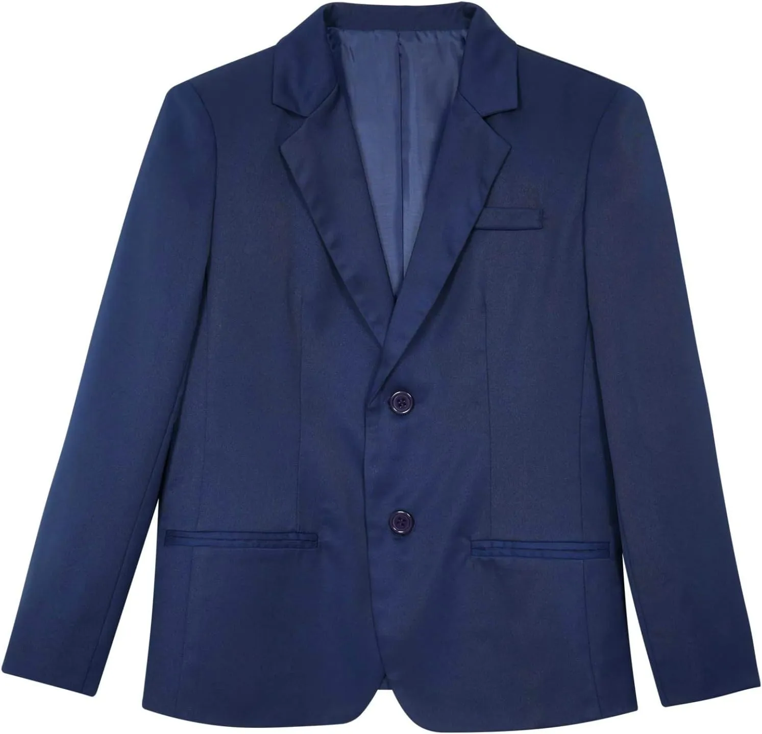 Sywiyi Kids Boys Blazers Long Sleeve Gentleman Formal Dress Suit Jacket Single Breasted Sport Coat Outerwear